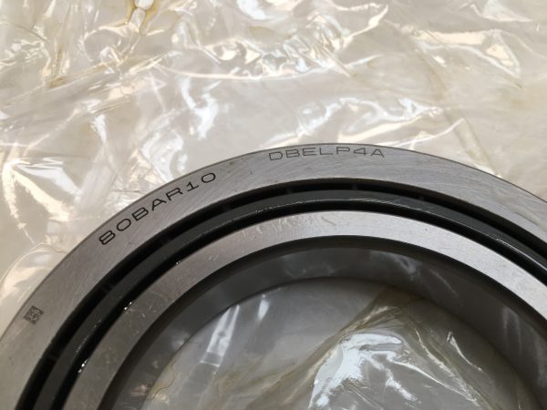 Angular Contact Bearing – 80 mm ID, 125 mm OD, 20 mm Width, Open, 60° Contact Angle