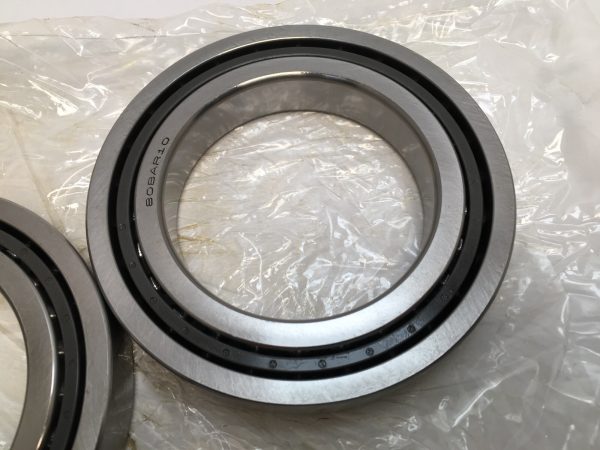 Angular Contact Bearing – 80 mm ID, 125 mm OD, 20 mm Width, Open, 60° Contact Angle