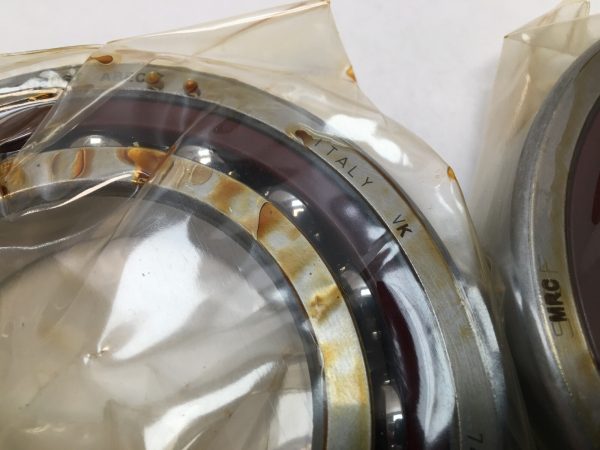 MRC 214RDS Angular Bearing 70x125x24 mm 214 RDS BKE#7 C3 ABEC7 7214 Italy 2 pcs