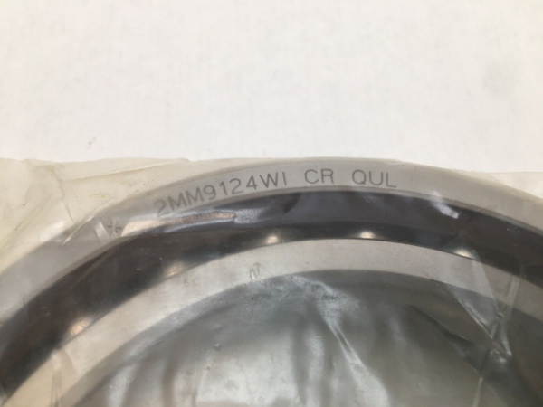 Angular Contact Bearing – 120 mm ID, 180 mm OD, 28 mm Width, Open, 15° Contact Angle