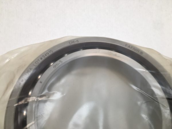 Angular Contact Bearing – 120 mm ID, 180 mm OD, 28 mm Width, Open, 15° Contact Angle