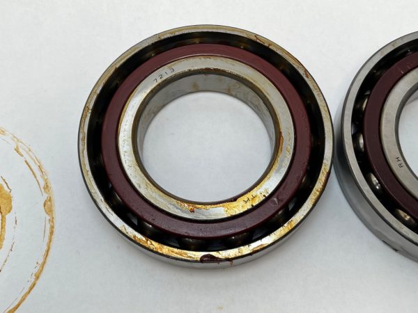 Angular Contact Ball Bearing – 65 mm ID, 120 mm OD, 46 mm Width, Open, 15°.
