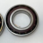 Angular Contact Ball Bearing – 65 mm ID, 120 mm OD, 46 mm Width, Open, 15°.
