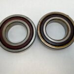 Angular Contact Ball Bearing – 65 mm ID, 120 mm OD, 46 mm Width, Open, 15°.