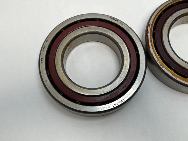 Angular Contact Ball Bearing – 65 mm ID, 120 mm OD, 46 mm Width, Open, 15°.