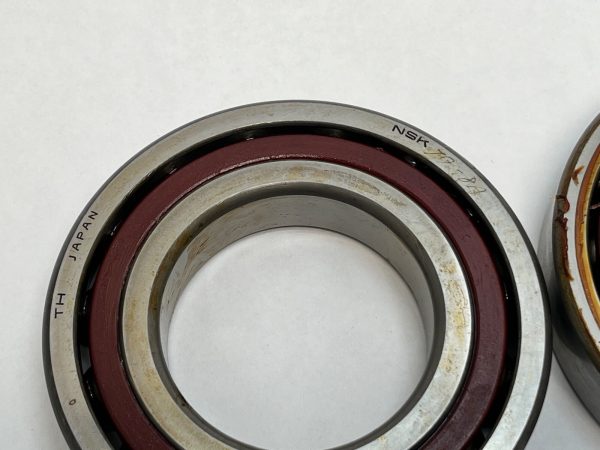 Angular Contact Ball Bearing – 65 mm ID, 120 mm OD, 46 mm Width, Open, 15°.