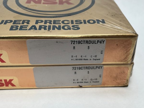 Angular Contact Bearing – 95 mm ID, 170 mm OD, 32 mm Width, Open, 15° Contact Angle