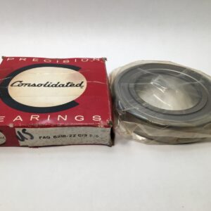 Deep Groove Ball Bearing - Straight Bore, 90 mm ID, 160 mm OD, 30 mm Width, Double Shield, Without Snap Ring