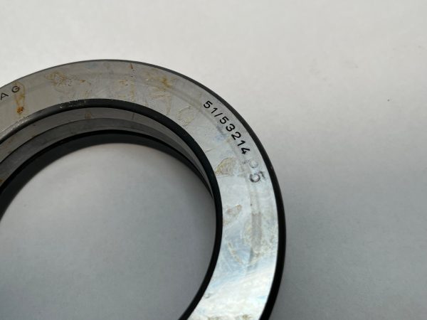 thrust ball bearing – 70 mm ID, 105 mm OD, 27 mm Width, Open.