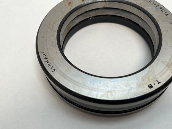 thrust ball bearing – 70 mm ID, 105 mm OD, 27 mm Width, Open.