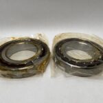 Angular Contact Bearing – 90 mm ID, 160 mm OD, 30 mm Width, Open, 25° contact angle, Medium preload.
