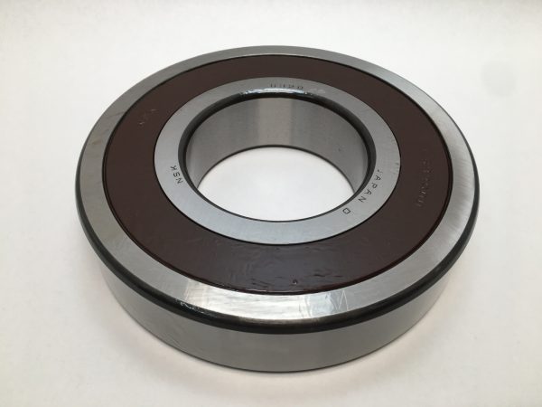 Deep Groove Ball Bearing – Straight Bore, 100 mm ID, 215 mm OD, 47 mm Width, Double Rubber Seal, Without Snap Ring.
