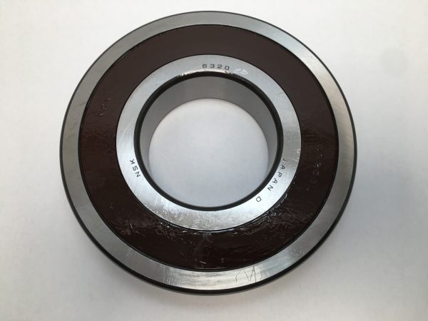 Deep Groove Ball Bearing – Straight Bore, 100 mm ID, 215 mm OD, 47 mm Width, Double Rubber Seal, Without Snap Ring.