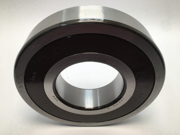 Deep Groove Ball Bearing – Straight Bore, 100 mm ID, 215 mm OD, 47 mm Width, Double Rubber Seal, Without Snap Ring.