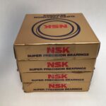 NSK 7015CTRQUMP3 Bearing 75x115x20 mm 7015-CTR-QUM-P3 ABEC5 England 4 Pcs