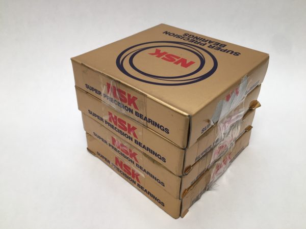 NSK 7015CTRQUMP3 Bearing 75x115x20 mm 7015-CTR-QUM-P3 ABEC5 England 4 Pcs