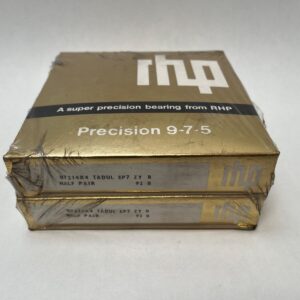 RHP 7214ATDULP4 Angular Bearing 70x125x24 mm 7214A 7214-A-T-DUL-P4 England 2 Pcs