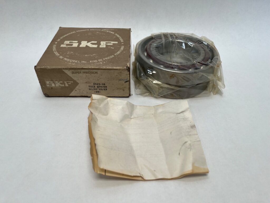 Angular Contact Ball Bearing – 65 mm ID, 120 mm OD, 23 mm Width, Open, 15° Contact Angle, Light Preload.
