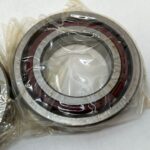 Angular Contact Ball Bearing – 65 mm ID, 120 mm OD, 23 mm Width, Open, 15° Contact Angle, Light Preload.
