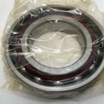 Angular Contact Ball Bearing – 65 mm ID, 120 mm OD, 23 mm Width, Open, 15° Contact Angle, Light Preload.