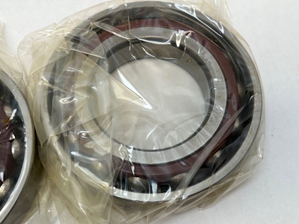 Angular Contact Ball Bearing – 65 mm ID, 120 mm OD, 23 mm Width, Open, 15° Contact Angle, Light Preload.