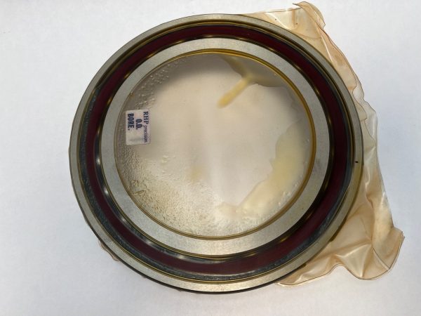 Angular Contact Ball Bearing – 140 mm ID, 210 mm OD, 33 mm Width, Open, 25° Contact Angle, Light Preload.