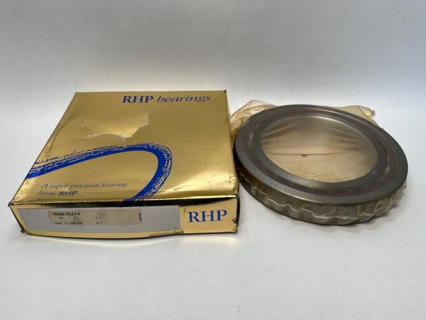 Angular Contact Ball Bearing – 140 mm ID, 210 mm OD, 33 mm Width, Open, 25° Contact Angle, Light Preload.