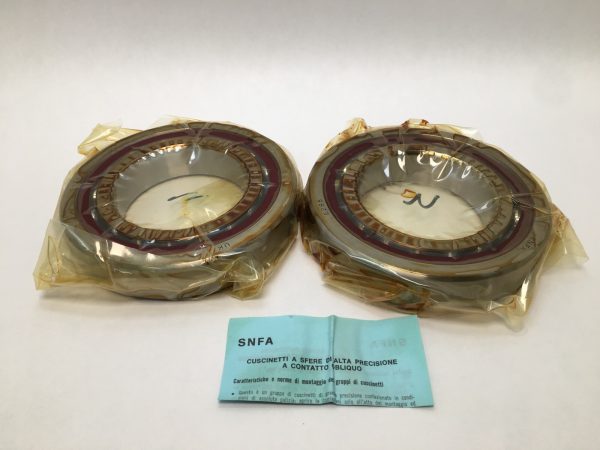 Angular Contact Ball Bearing – 85 mm ID, 150 mm OD, 28 mm Width, Open, 25°, Light Preload.