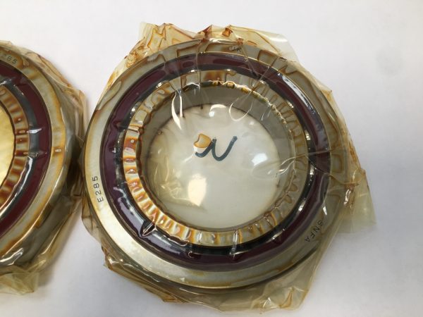 Angular Contact Ball Bearing – 85 mm ID, 150 mm OD, 28 mm Width, Open, 25°, Light Preload.