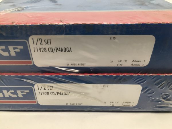SKF 71928-CD/P4ADGA Bearing 140x190x24 mm 71928-CD-P4A-DGA ABEC7 Italy Set