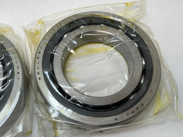 Angular Contact Bearings – 90 mm ID, 160 mm OD, 30 mm Width, Open, 15°, Light preload.