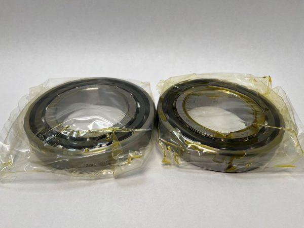 Angular Contact Bearings – 90 mm ID, 160 mm OD, 30 mm Width, Open, 15°, Light preload.