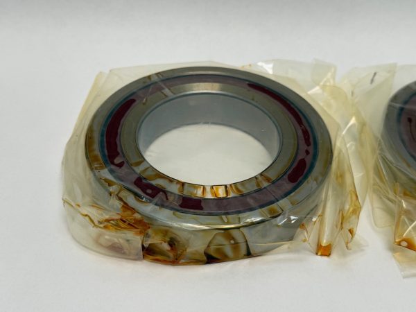 Angular Contact Bearing – 75 mm ID, 130 mm OD, 25 mm Width, Open, 15°.