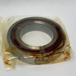Angular Contact Bearing – 75 mm ID, 130 mm OD, 25 mm Width, Open, 15°.