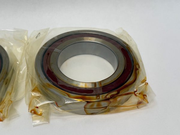 Angular Contact Bearing – 75 mm ID, 130 mm OD, 25 mm Width, Open, 15°.