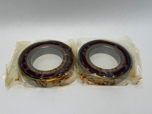 Angular Contact Bearing – 75 mm ID, 130 mm OD, 25 mm Width, Open, 15°.