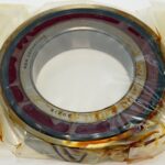 Angular Contact Bearing – 75 mm ID, 130 mm OD, 25 mm Width, Open, 15°.