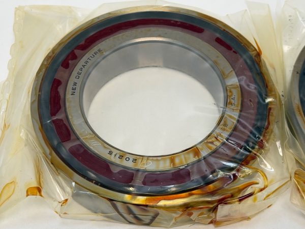 Angular Contact Bearing – 75 mm ID, 130 mm OD, 25 mm Width, Open, 15°.