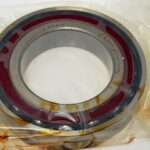Angular Contact Bearing – 75 mm ID, 130 mm OD, 25 mm Width, Open, 15°.