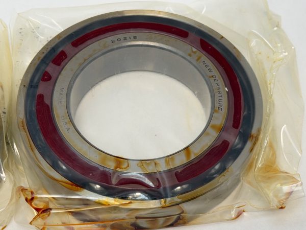 Angular Contact Bearing – 75 mm ID, 130 mm OD, 25 mm Width, Open, 15°.