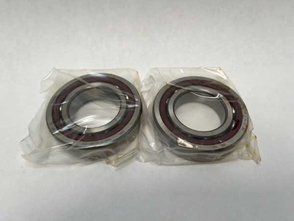 Angular Contact Ball Bearing – Straight Bore, 45 mm ID, 85 mm OD, 19 mm Width, Open, 15° Contact Angle, Medium Preload.