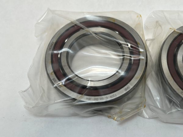 Angular Contact Ball Bearing – Straight Bore, 45 mm ID, 85 mm OD, 19 mm Width, Open, 15° Contact Angle, Medium Preload.