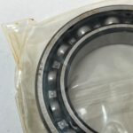 Deep Groove Ball Bearing – Straight Bore, 60 mm ID, 95 mm OD, 18 mm Width, Open.