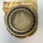 Angular contact bearing – 85 mm ID, 130 mm OD, 22 mm Width, Open, 15°, Light preload.