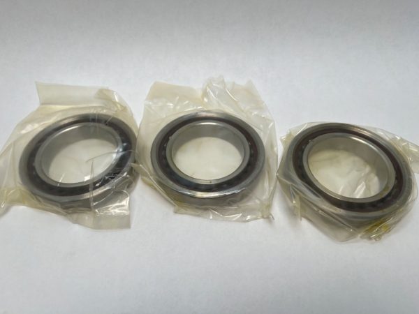 Angular Contact Ball Bearing – 70 mm ID, 110 mm OD, 20 mm Width, Open, 15° Contact Angle, Light Preload.