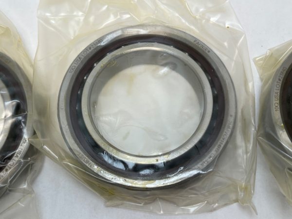 Angular Contact Ball Bearing – 70 mm ID, 110 mm OD, 20 mm Width, Open, 15° Contact Angle, Light Preload.
