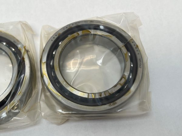 Angular contact bearings – 50 mm ID, 80 mm OD, 16 mm Width, Open, 25°, Medium Preload.