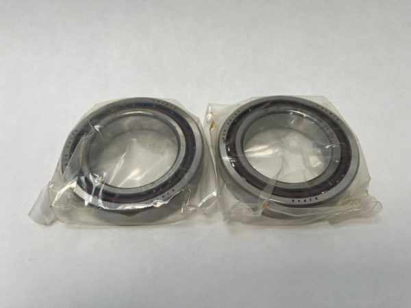 Angular Contact Ball Bearing – Straight Bore, 50 mm ID, 80 mm OD, 16 mm Width, Open, 15° Contact Angle, Medium Preload.
