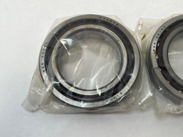 Angular Contact Ball Bearing – Straight Bore, 50 mm ID, 80 mm OD, 16 mm Width, Open, 15° Contact Angle, Medium Preload.