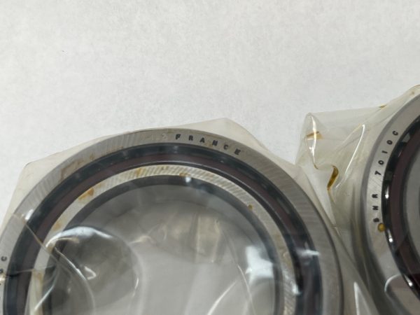 Angular Contact Ball Bearing – Straight Bore, 50 mm ID, 80 mm OD, 16 mm Width, Open, 15° Contact Angle, Medium Preload.